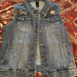 Toy Story denim vest